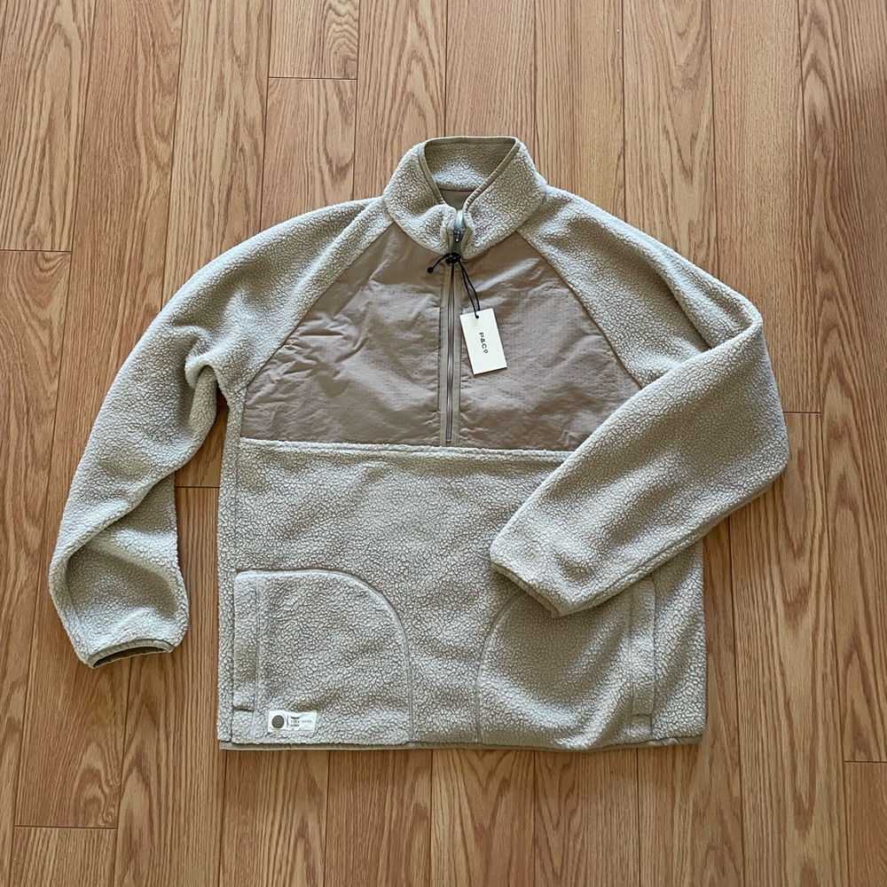 NWT P&CO Sherpa Quarter Zip